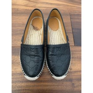 Black Gucci Espadrilles